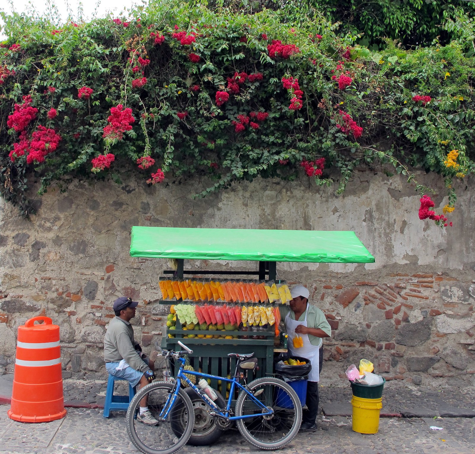  Vendeur de fruits, Antigua 